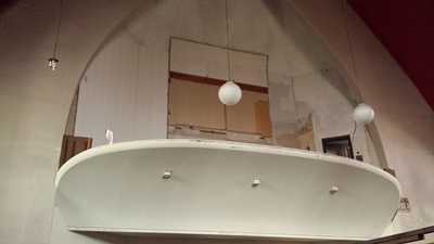 Wat over is van het orgelfront