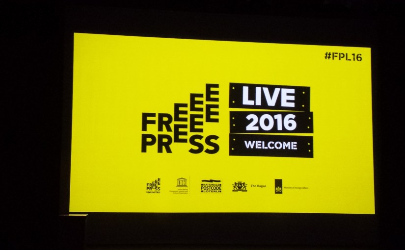 Stop geweld tegen&nbsp;journalisten