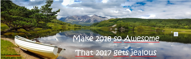 Nieuwjaarstweet en Facebook bericht