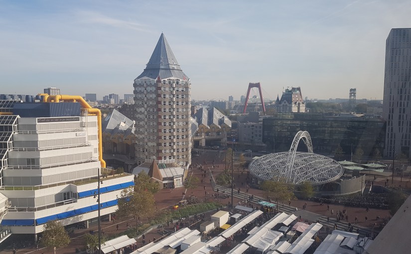 Tot grote hoogte in&nbsp;Rotterdam