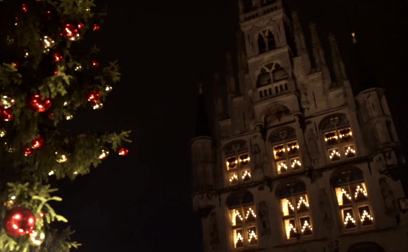 Gouda bij Kaarslicht