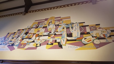 muurschildering klein